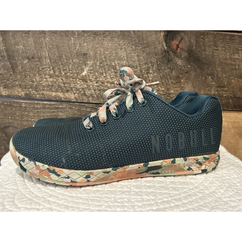 NoBull Wild Trainer Women 7 Wild Jewel Turquoise Tealโ Leaf Camo Superfabric